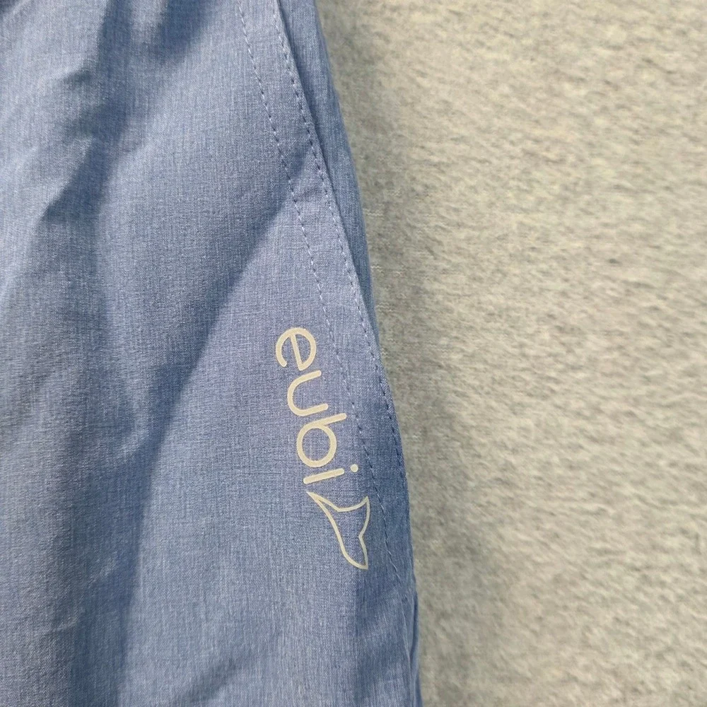 Eubi Hiking Shorts Mens Medium Lightweight Blue Quick Dry Outdoor Performance
